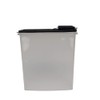 Tupperware Eidgenosse 2.8 Litres Black Transparent with Chute Storage Container