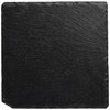 K-World Slate Plate, 7.1 inches (18 cm), Square Plate, Natural