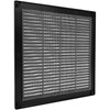 Vent Systems 10" x 10" Inch (Opening Dimensions) Plastic Black