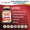 Tenmido Cayenne Pepper Extract Capsules 6500mg, 4 Months Supply with