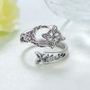 ROYNRAU Vintage Celtic Knot Ring for Women, Boho Witches Protection