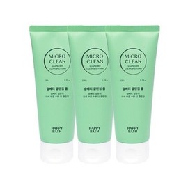 해피바스 마이크로 클린 솝베리 클렌징폼 150g x3 Happy Bath Micro Clean Soap Berry Cleansing Foam 150g x3