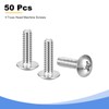 sourcing map #6-32 x 1/2" Truss Head Phillips Machine Screws,