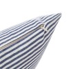 HOPLEE Farmhouse Pillow Covers 20x20 Navy Blue Pillow Cover with