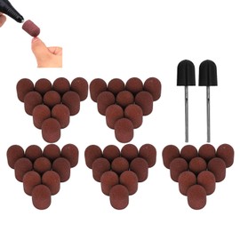 Nail Art Sanding Cap Set - 50 Sanding Belts for Manicure, Polishing and Grinding, Durable with High Strength Efficiency, Versatile Use on Nails and More