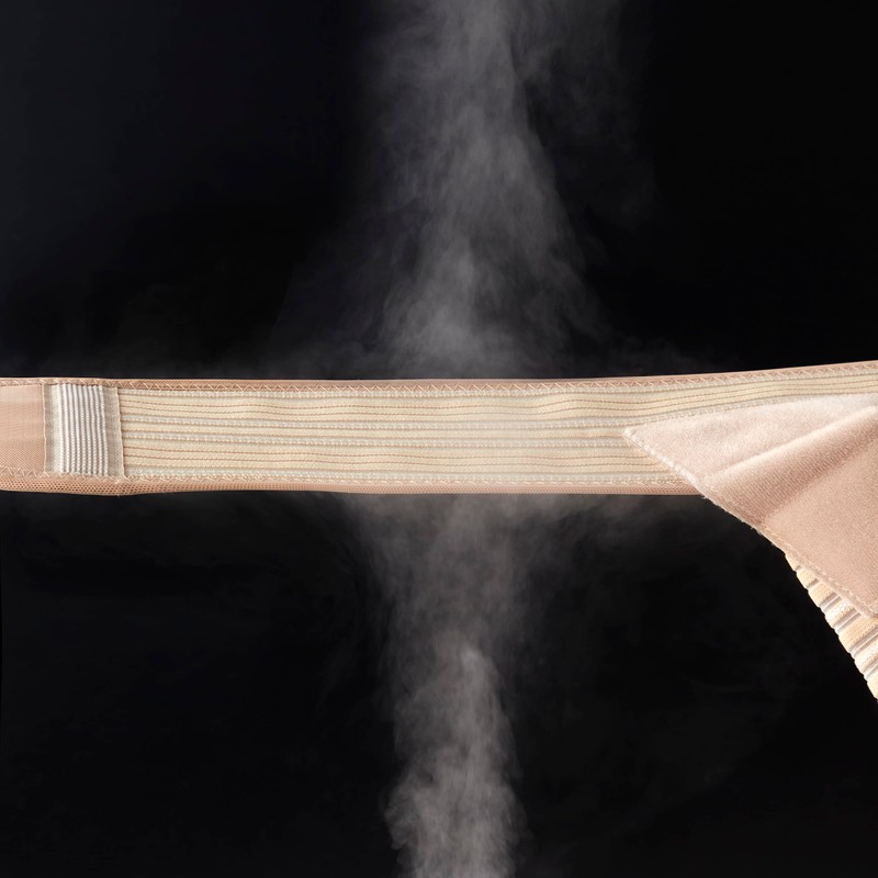 Waist Supporter that does not constrict the stomach, Beige, M-L