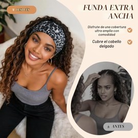 Awumbuk Diademas anchas para mujer, 7.08 pulgadas de grosor, estilo turbante, estilo turbante, antideslizante, absorbe la humedad, para deportes, yoga