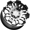 Vision 375 Warrior Gloss Black Machined Face Wheel Finish (15