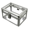 ROC Cases Clear Plastic Storage Carry Case 200x140x140mm Arts and