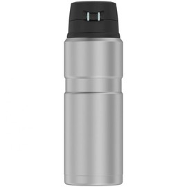 Thermos King Vacuum Insulated Bottle with Flip Lid 710ml - Matte Steel