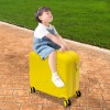 18" Children's Luggage Case Rolling Kids Ride-On Suitcase W/ Lock
