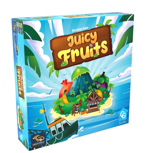 Capstone Games: Juicy Fruits, Strategy Board Game, Quick and Easy