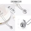 Hearbeingt Teardrop Urn Necklaces for Ashes Tree of Life Memorial