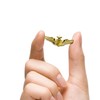 12/Pack Gold Pilot Wings Pins Badge, Flight Attendant Costume Air