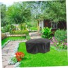 BESPORTBLE 420d Fabric Pool Cover Waterproof Dustproof Round Safety Pool