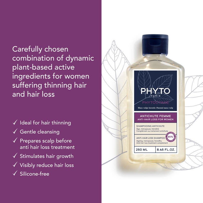 PHYTO Phytocyane Anti-Hair Loss Shampoo for Women 250ml