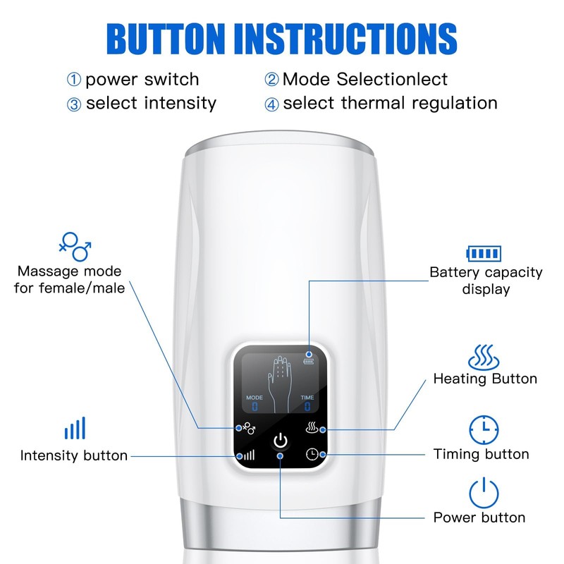 Hand Massager with Heat and Compression for Arthritis Carpal Tunnel