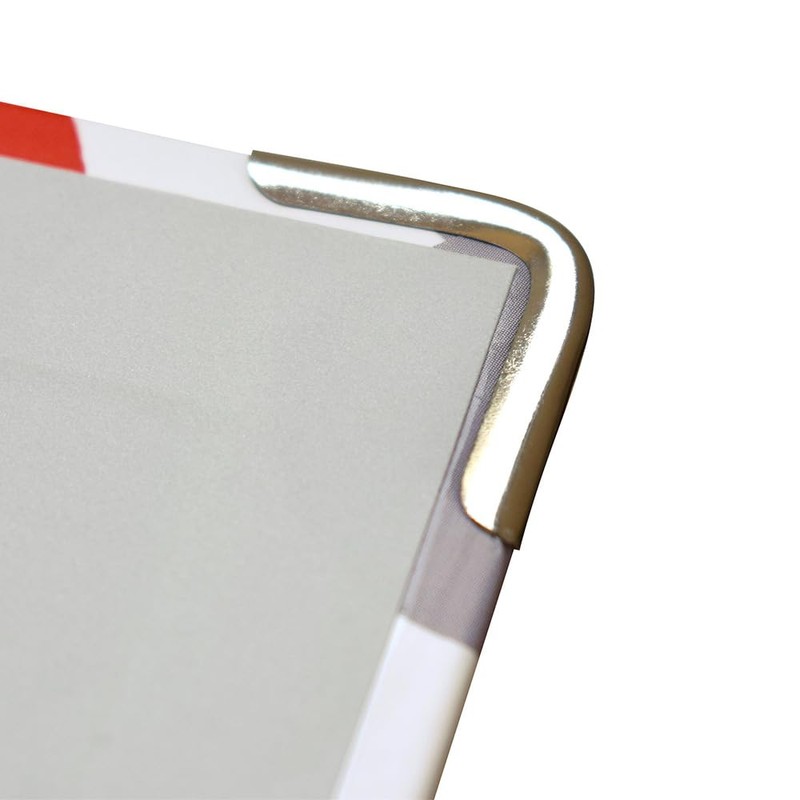 Moomin Clipboard Circle White/Gray【ST-ZM0164】