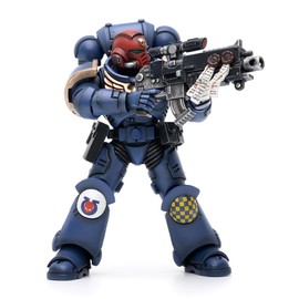 JOYTOY Warhammer 40,000 1/18 Action Figure Ultramarines Heroes of The Chapter Brother Veteran Sergeant Castor Collection Model Birthday Gifts JT2474