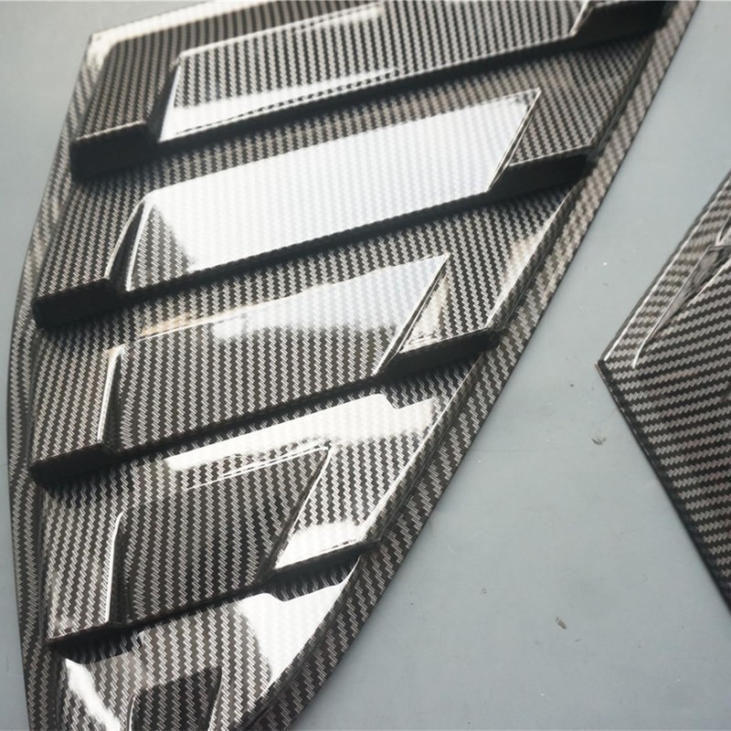 2X Sport Style Quarter Window Scoops Louvers for Honda Accord