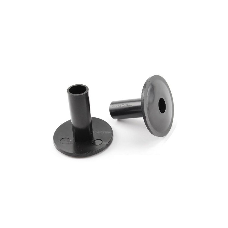 CablesOnline 10-Pack Coaxial Cable Feed-Through Wall Protector Bushing (CM-301K-10)