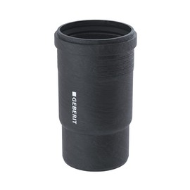 Geberit Silent-Pro Sleeve, DN 90, Black, Polypropylene (PP), Water Drain Pipe, High Sound Insulating, -10 to +40 °C, 0.1 kg, Pack of 1