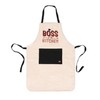Legami Super Chef Cooking Apron, Beige, One Size, beige