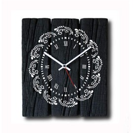 CrafTreat Reusable Floral Stencils for Furniture Painting - Oval and Tuberose Doily (2Pcs) - Size: 6X6 Inches - Clock Stencils for Crafts Vintage - Clock Face Stencil for Painting on Concrete