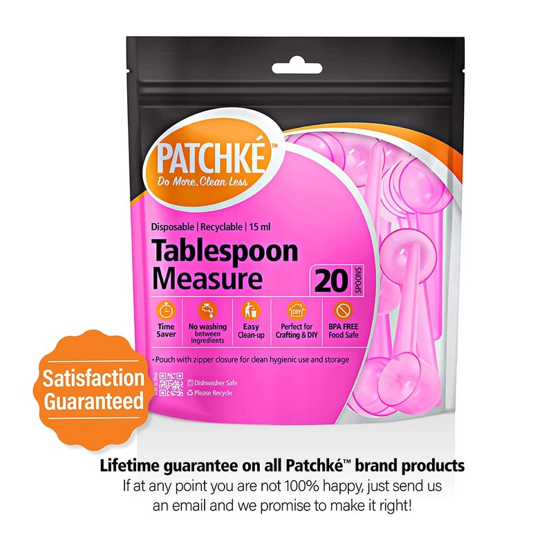 Patchke Disposable Measuring Spoons, Fits in Jar, Good for Formula,