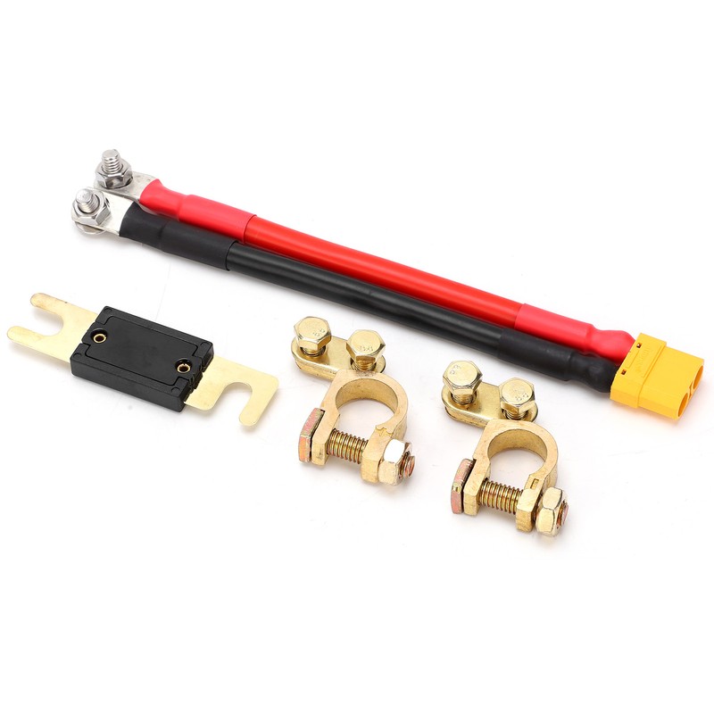 Car Battery Connection Kit XT90 Extension Cord Spot Welder Battery