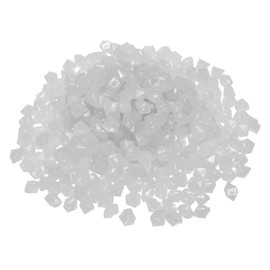 MECCANIXITY 500pcs Glow Rocks 10-15mm Glow Pebbles Decoration in The Dark Luminous Stones Decor DIY Decorative White for Garden, Potted Plant, Fish Tank