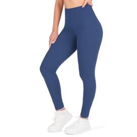 Nirlon NirLUX Womens Leggings - Womens High Waisted Leggings for Gym & Yoga, Butter Soft Leggings for Women (8 26", Navy)