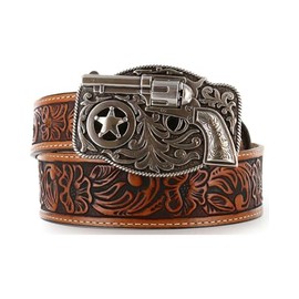 Justin Men's Lil Trigger (Youth) Tan 26" Waist