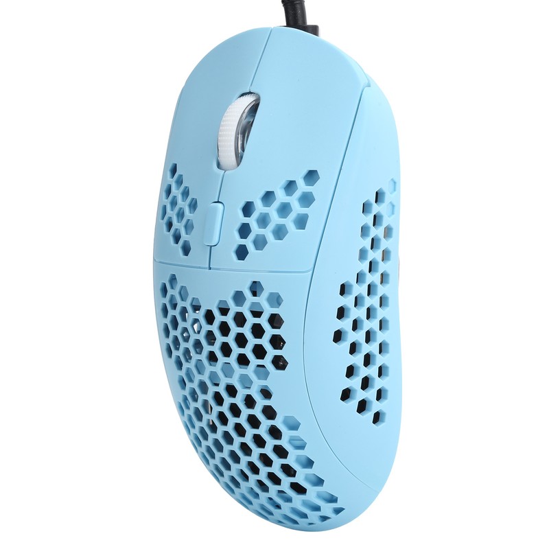 Wire Mouse Hollow Design DPI Adjustable RGB Lighting Effect Laptop