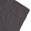 Waterproof Mattress Protector Dark Grey Anti Slip Honeycomb Large Size