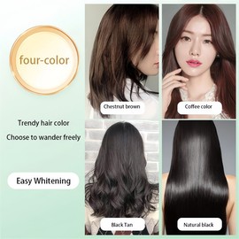 ✨1 Box 10Pcs✨ Natural Plant Bubble Hair Dye  Bagged Herbal Hair Dye Cream  Covers Gray Hair/Bubble plant hair dye