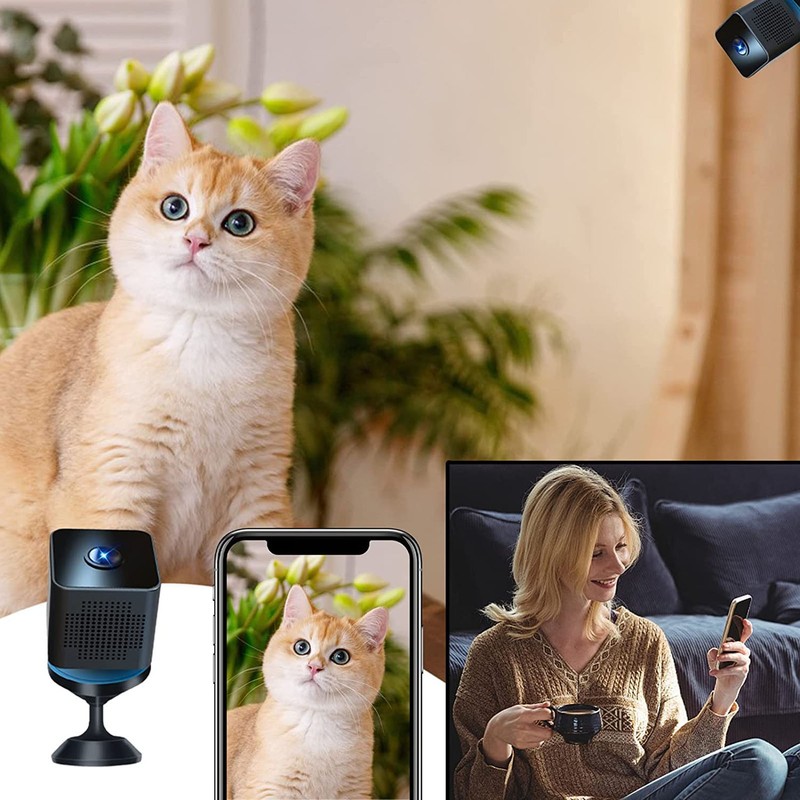 Mini Intelligent Camera Wireless WiFi Camera Remote Night Vision for
