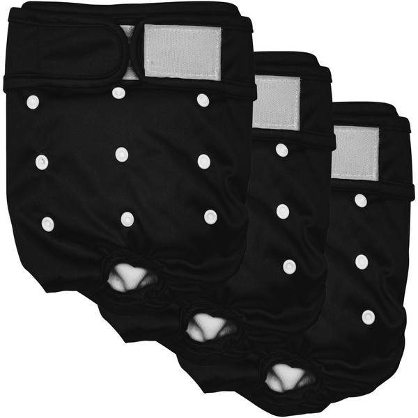 Female Dog Washable & Reusable Period Diapers for Doggie in