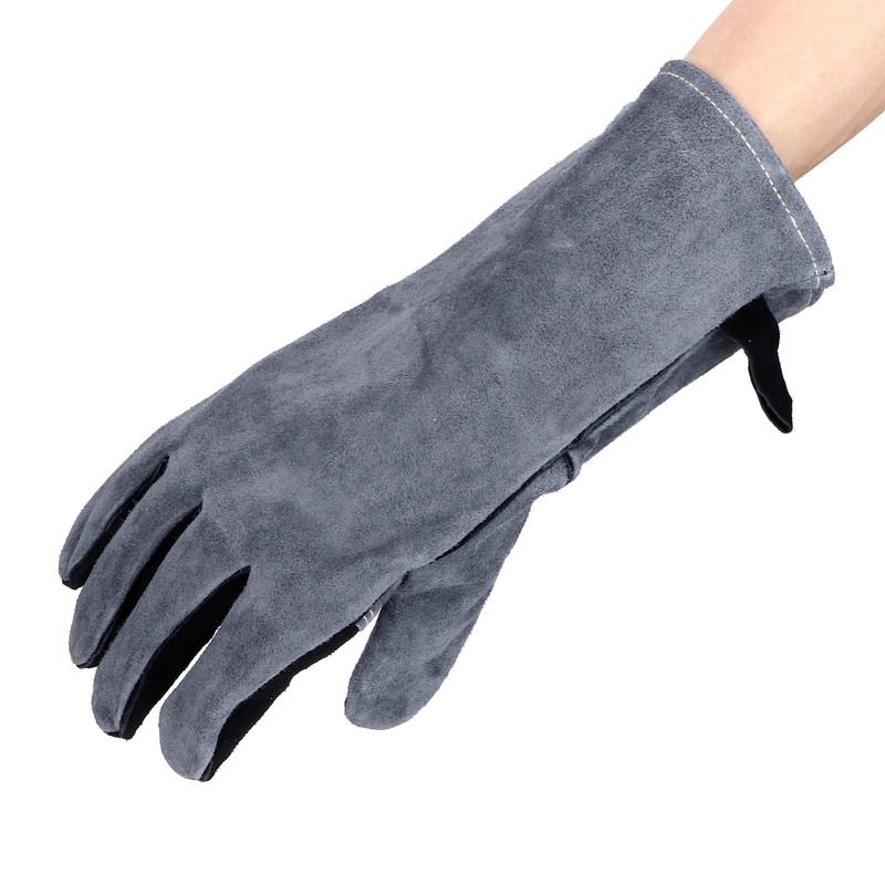 Welding Gloves Stitching Heat/Fire Resistant Mitts for BBQ Oven Grill