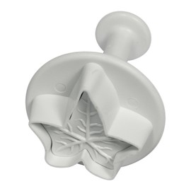 PME IL537 Ivy Leaf Plunger Cutter, Small Size, 15 mm, White