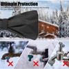 4pcs Faucet Protector Outdoor Tap Cover Antifreeze Protective Sleeve Insulated
