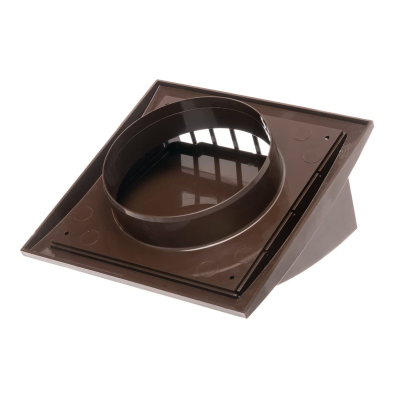 Ø 125mm / 5'' Cowled Duct Cover with Gravity Flap