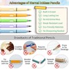 Swify Magic Pencil Set, 12 Pieces Eternal Inkless Pencil with