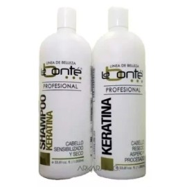 Labonté Kit Labonté Mantenimiento Lisos Shampoo + Keratina 1lt