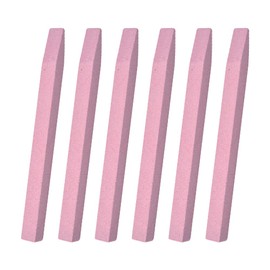 6 Pcs Pumice Stone Nail Files Stone Cuticle Removers Finger Nail Sanding Sticks Stone Nail Cuticle Pushers for Home Salon
