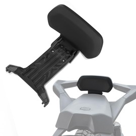 LUXEMOTO Passenger Short Rail for Can Am Ryker 900 Accessories,Black Passenger Low Backrest Sissy for Can-Am Ryker 900 600 Sport & Ryker Rally Edition All Models (Replace #219400801)