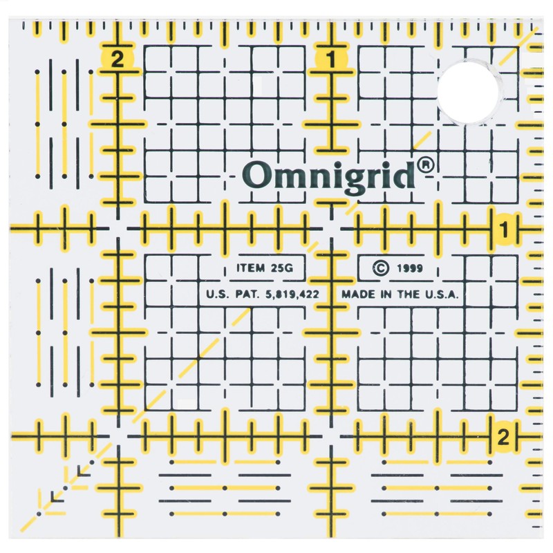 Omnigrid Ruler Set Minis clear