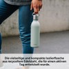 Qwetch - Water Bottle 600 ml Stainless Steel Green Emerald
