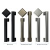 JAY-KIO 10 Pack Brushed Black Nickel Kitchen Cabinet Pulls,3-3/4 Inch(96mm)