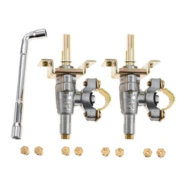 Griddle Burner Control Valve for Blackstone 36" Blackstone Tabletop Griddle 4 Burner and 2 Burner Grill, 1554 1565 Griddle Gas Control Valve with Orifice to Get Higher or Lower BTU
